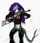  gun marine petyabeast shark solo stalker thumbs_up weapon 