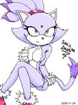  2006 anthro blaze_the_cat breasts female 