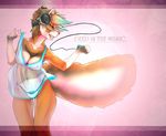  blue camisole dancing dankomurddrim female headphones kappy_(character) lingerie mammal music nightgown panties piercing pink pink_background plain_background rodent skunk soft squirrel tail underwear 