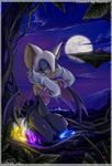  2005 chaos_emerald female jewels kaoru mobian moon night rouge_the_bat solo sonic_(series) 