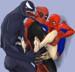  deadpool marvel peter_parker spider-man venom x-men 