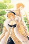  artbook breasts cleavage getbackers hevn_(getbackers) highres 