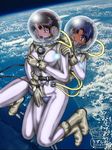  astronaut multiple_girls space uzushio_(uzusio) 