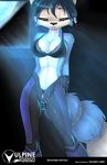  2008 anthro canine female fox krystal skin-tight_suit solo star_fox tailsrulz undressing video_games 