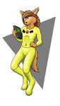  &#8704; canine female florence_ambrose freefall mammal plain_background solo unknown_artist webcomic white_background workwear 