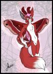  butterfly canine fox laur male moth nude solo 