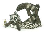  breasts civet civet_massage female inviting massage massage_oil nude oil on_front paws pinup solo tail tani_da_real 