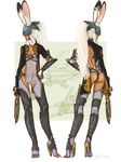  armor butt final_fantasy fossa_(artist) gunsword lagomorph rabbit rabbitgirl video_games viera 