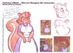  big_breasts breasts chip_&#039;n_dale_rescue_rangers female model_sheet priest22 