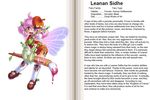  fairy female kenkou_kurosu leanan_sidhe monster_girl_profile solo 