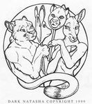  cervine cougar couple dark_natasha deer feline female hopeful male mask nude predator_prey shy straight 