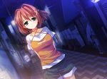  blue_eyes game_cg kourin_no_machi_lavender_no_shoujo night red_hair short_hair suzuki_haruka yuuki_hagure 