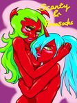  kneesocks panty_and_stocking_with_garterbelt scanty tagme 