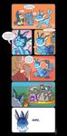  banette comic dasutodasu eeveelution english_text grimer hi_res human mammal mawile nintendo pok&#233;mon pok&eacute;mon riolu tail text vaporeon vaporotem video_games 