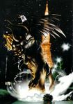  absurdres artist_request atlus bird demon eagle highres lion shin_megami_tensei 