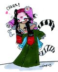  &hearts; charles_ramirez cub emo female holly_massey lemur male pink pounce smoking 