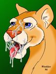  cum cum_on_face facial_cumshot feline female feral lion lioness mammal open_mouth solo tongue wookiee wookiee_(artist) 