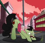  backpack black_hair equine feral friendship_is_magic hair horse invader_zim male mammal my_little_pony pony purple_eyes rage_face school solo tongue unknown_artist zim 