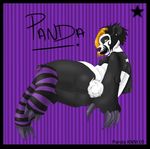  butt chubby dox fat female juggalo nude panda panda_dox socks solo 
