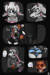  absurd_res anthro antlers canid canine cervid cervine clothing elk epsilon_(akukeke) forced fox fur girly hi_res horn male male/male mammal panties underwear vrisoka white_fur ♀ ♂ ♂_penetrating_♀ 