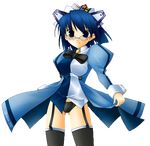  2k alpha_channel blue_hair cute hair os-tan plain_background solo transparent_background unknown_artist windows_2000 