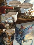 anthro blue_heeler canine comic dialog dialogue dog dragon drake english_text fox male mammal ocean rat red_lantern reptile rodent rukis sailor scalie sea ship text water wings wolfhound 