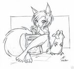  corn_chips cute eating female food furries_with_pets jollyjack leonard pet platypus rodent scarlet sharing squirrel whine 