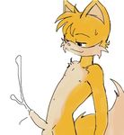  anthro battleangel canine cum cumshot fox male mammal miles_prower orgasm penis sega solo sonic_(series) 