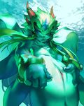  female genital_slit horn jeacn male nude pussy shaorune slit solo spreading tales_of_rebirth underwater water 