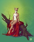  cloak cougar feline female kelly_hamilton nude solo vesalius 