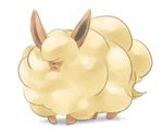  all_fours flareon fluffy over_fluffed pok&eacute;mon solo yuzuriha ユズリハ 