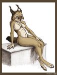  2009 breasts feline female lynx mxgurl89 nude solo table 