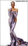  cyborg female hajime_sorayama pinup shiny solo technophilia 