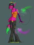 female glowstick rave raver silvercoils solo 