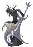  death_(personification) demon goetia male scythe solo weapon wen_yu_li wings 