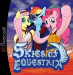  blue_fur dreamcast equine eye_patch eyewear female fluttershy_(mlp) friendship_is_magic fur hair horse mammal multi-colored_hair my_little_pony pink_eyes pink_fur pink_hair pinkie_pie_(mlp) pony rainbow_dash_(mlp) rainbow_hair sega_dreamcast skies_of_arcadia unknown_artist 