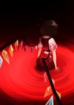  bad_id bad_pixiv_id blood flandre_scarlet from_behind solo touhou yotty_(tofuderp) 