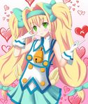  arc_system_works blazblue blazblue:_continuum_shift blush green_eyes heart hearts platinum_the_trinity smile 