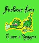  agouti-rex annoyed cute dragon fuck_you_i&#039;m_a_dragon grumpy meme scalie scowl tagging_guidelines_illustrated 