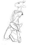  antelope cuntboy dik-dik fingering fritz_(thorn) glasses half_kneel hooves horns intersex line_art masturbation monochrome natuprunk sailor_uniform sketch solo 