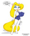  big_breasts breasts cleavage clothed clothing doug_winger erect_nipples female huge_breasts mammal minerva_mink mink mustelid nipple_bulge nipples plain_background solo white_background 