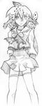  abel_(dmfa) cosplay crossdressing cubi_(race) dmfa male ren_myler school_uniform skirt stockings 