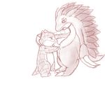  male oekaki oral penis pok&eacute;mon sandshrew sandslash sketch solo yang 