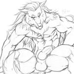  canine canine_penis jon_talbain knot male nude penis silver_fenrir solo wolf 