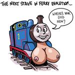  breasts intersex nightmare_fuel nipples smile thomas_and_friends thomas_the_tank_engine train what what_has_science_done where_is_your_god_now 