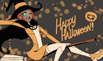  blue_eyes foxelie foxelie17 halloween hat pixiv_thumbnail red_hair resized sari_sumdac transformers wink witch_hat 