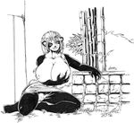  big_breasts breasts female panda sanny solo topless 