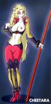  breasts cheetara feline female mammal midriff perky polearm solo staff thundercats unknown_artist weapon 