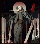  aqua_eyes black_hair fox_mask hatsune_miku japanese_clothes kimono long_hair mask milian musunde_hiraite_rasetsu_to_mukuro_(vocaloid) noose solo sotoba very_long_hair vocaloid 