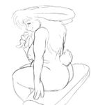  butt chubby female lagomorph nude rabbit solo strider_orion 